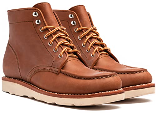 Image of Thursday Boot Company Men's Diplomat Moc Toe Leather Boot