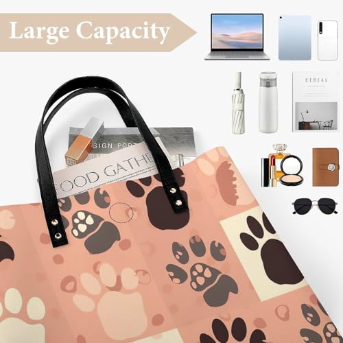Sac à main en cuir imperméable blanc élégant avec design patte de chat - 5