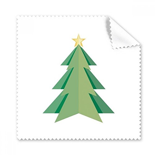 Chiffon lunettes motif origami sapin pour écran de téléphone au bureau