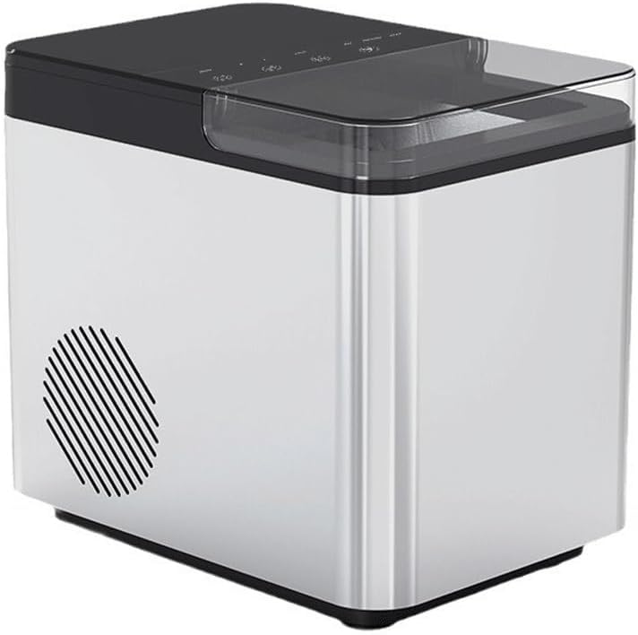 Stainless Steel Ice Machine Home Milk Tea Shop Automatic Dormitory Mini