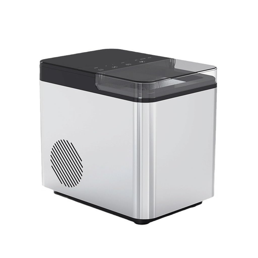 Stainless Steel Ice Machine Home Milk Tea Shop Automatic Dormitory Mini