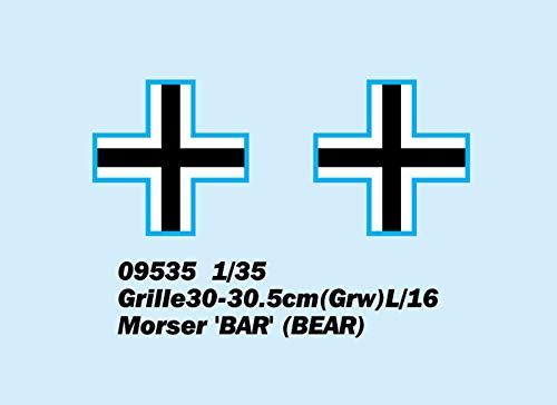 Trumpeter 1:35 - Grille L/16 Morser BAR (Bear), Various, Mittel - Image 3