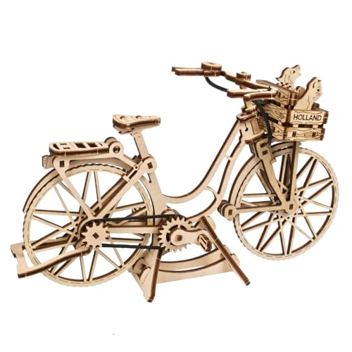 UGEARS Dutch Bicycle 3D Puzzles for Adults - Modellbaukästen Holzpuzzle...