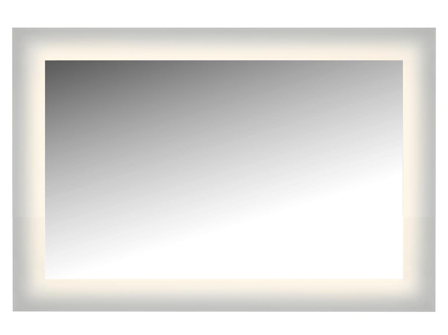 Cal Lighting LM4WG-C3624 Tropical/British Colonial LED Mirror from Glow Mirror Collection in Chrome Finish, 2.00 inches