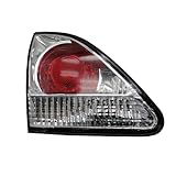 Car Taillight Compatible With Toyota Harrier 1998 1999 2000 2011 2002 Compatible With Lexus Altezza RX300 Rear Bumper Light Brake Light Without Bulbs(Inside Left)