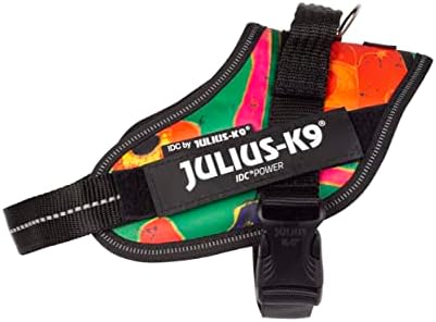 Julius-K9, 16IDC-P-B2, IDC Powerharness, dog harness, Size: Baby 2, Black