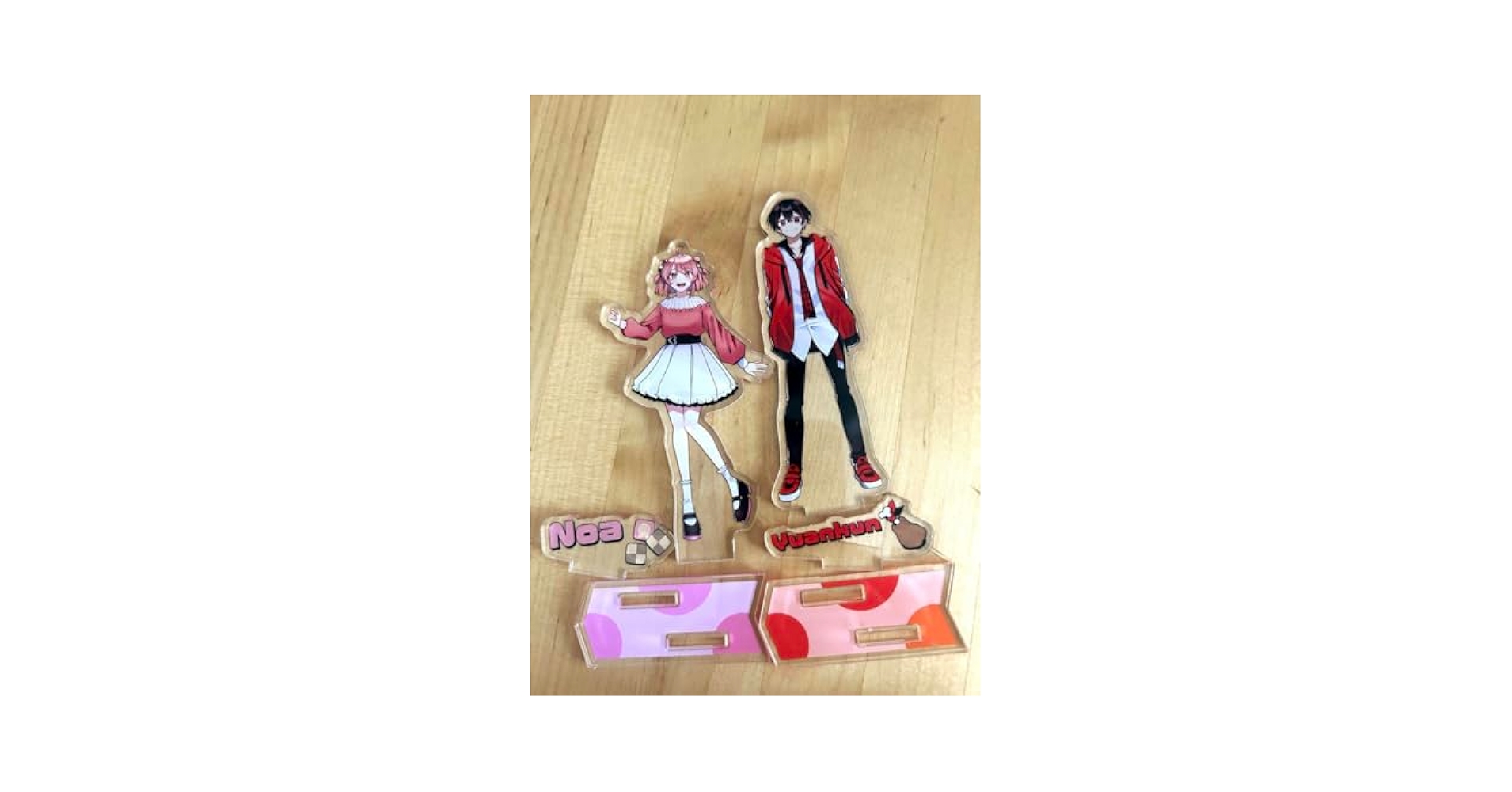 ゆあんくん 2023アクスタ 9点 カラフルピーチゆあんくん2023年新ビジュアクスタ - メルカリ