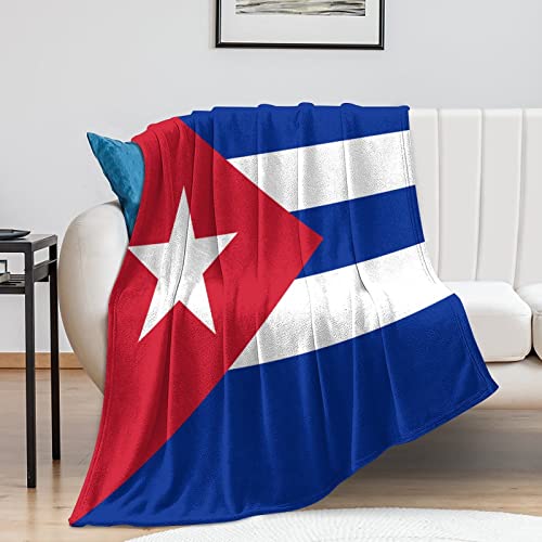 Couverture drapeau Cuba cadeau pendaison de crémaillère idéal - 2