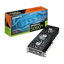 Gigabyte GeForce RTX 5060 Ti Eagle MAX OC 16G Grafikkarte - 16GB GDDR7, 128bit, PCI-E 5.0, 2617MHz Kerntakt, 3 x DP, 1 x HDMI, NVIDIA DLSS 4, GV-N506TEAGLEMAX OC-16GD