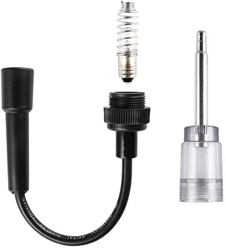 Urrea Spark Plug Tester - 6-12 Volt In-Line Engine Ignition Checker With Diagnostic Indicator Light & Universal Small Motor/Automotive Application - 2355 #TOP1