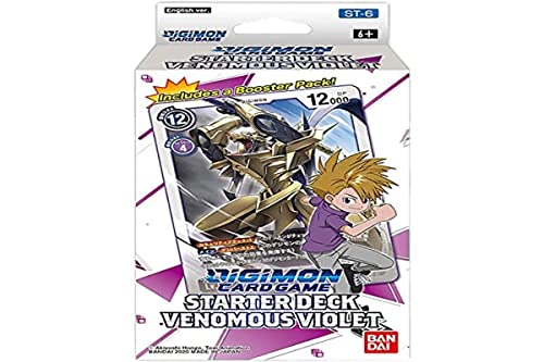 Digimon Card Game Starter Deck: Venomous Violet #TOP20