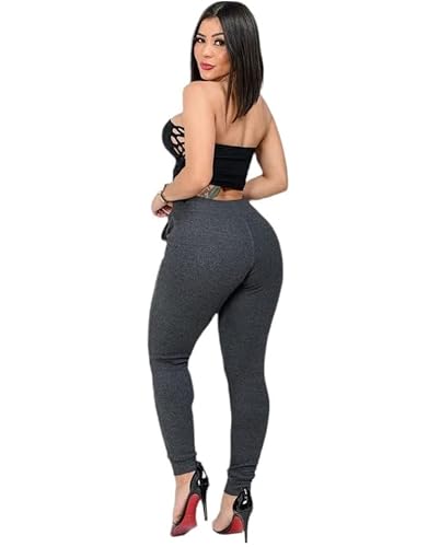 Calça Cintura Alta Gringa Ribana Canelada Moletinho Legg Moletom Legging Super Confortável Ideal Par