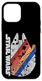  iPhone 12 mini Star Wars Millennium Falcon Retro Stripe Case