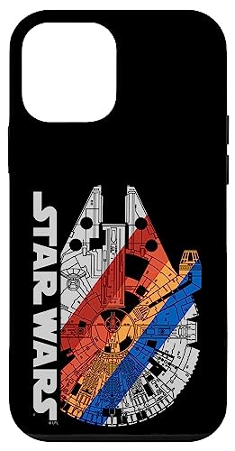  iPhone 12 mini Star Wars Millennium Falcon Retro Stripe Case