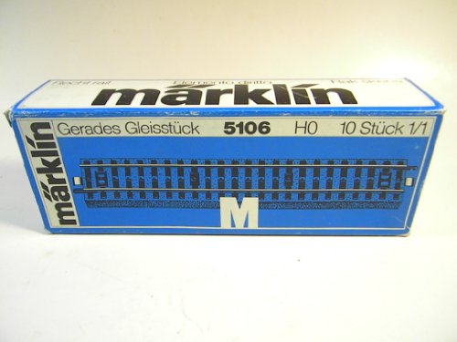 Marklin 5106 Ho Scale M Straight Track Sections