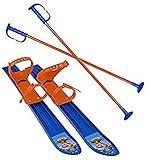 Sulov Esquí para niños, Longitud: 60 cm, Color: Azul Claro