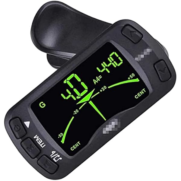 Tuner gitarowy Clip-on Electric Tuner Metronom Multifunction Guitar Bass Violin Ukulele Tuner