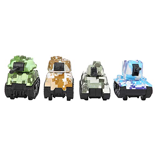 Tanque de brinquedo, 1:64, camuflagem, 7,6 x 4 x 5,5 cm, presentes de Natal para adultos e crianças