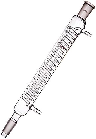 ADAMAS-BETA Borosilicate Glass Graham Condenser with 24/40 Joint 300mm/11.81 inch Jacket Length