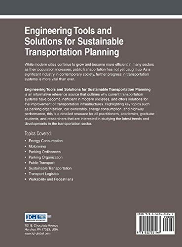 Engineering Tools and Solutions for Sustainable Transportation Planning (Advances in Civil and Industrial Engineering) - Image 2