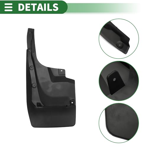 Image of Mud Flaps Splash Guards Mud Guards for Lexus LX570 2016-2022 W /Mount Accessories