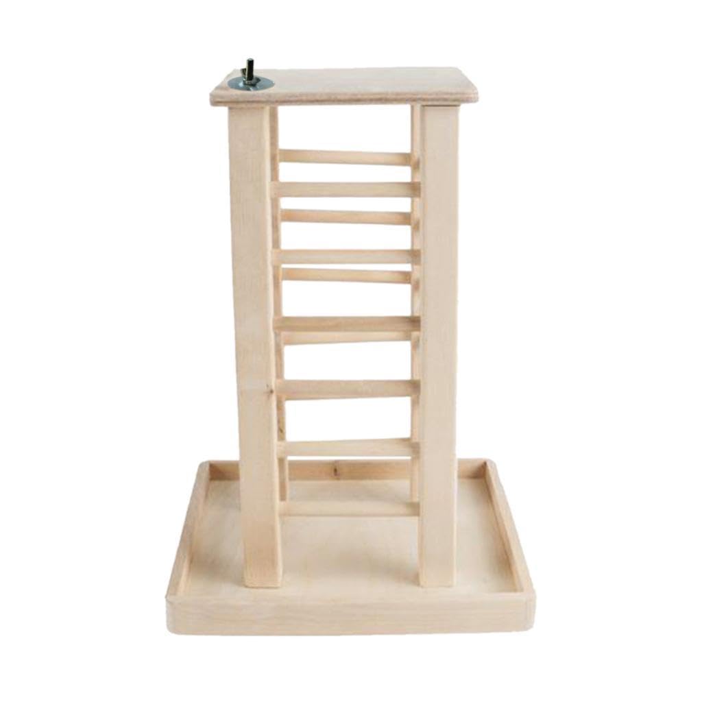 Mangeoire à Foin pour Lapins, Distributeur, Râtelier à Herbe, Bois