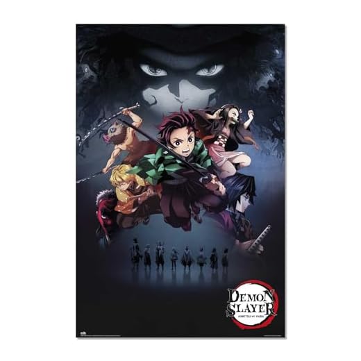 Grupo Erik Poster Demon Slayer - Poster Anime 61x91,5 cm - Lamina decorativa a todo color | Laminas decorativas pared ideal decoracion pared - Posters para pared, Decoracion habitacion
