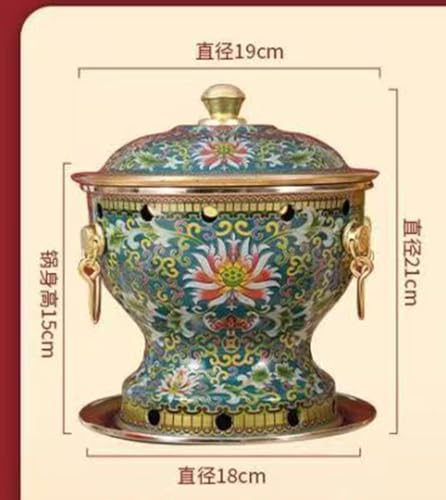 Olla Caliente Individual de Cobre para Hot Pot miniatura 5