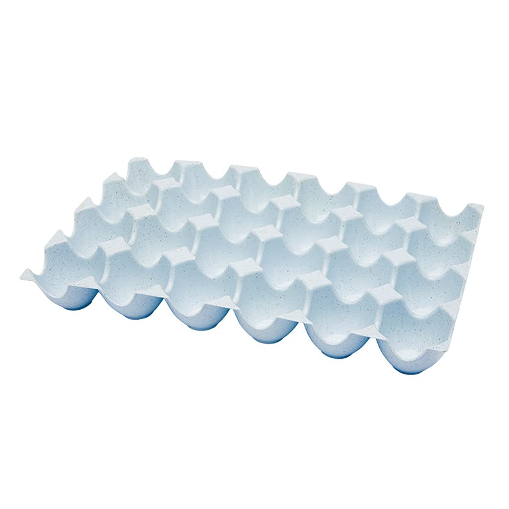 Caja de Almacenamiento de Huevos apilable Caja de Almacenamiento de Huevos de plástico, Estante de Almacenamiento de Huevos para refrigerador Caja de Almacenamiento de Cocina