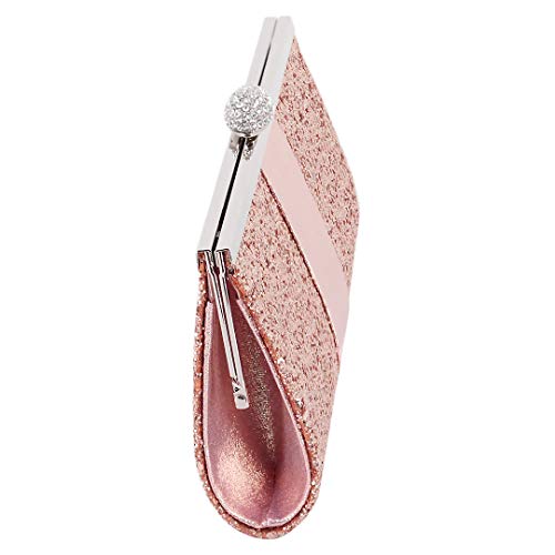 Naimo Women's Sequin Clutch Rhinestone Evening Bag Elegant Glitter Bag #TOP5