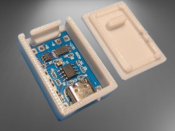 Holder/Case Cover for TP4056 Type-C Charging Module Pack of 1 for DIY Projects-image-22