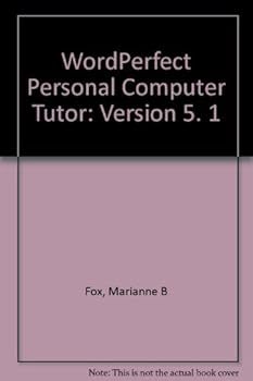 Hardcover Wordperfect PC Tutor/Book and Disk Book