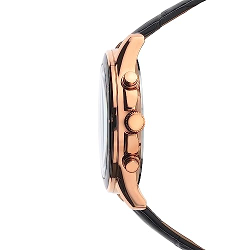 Sekonda Mens Midnight 44mm Multifunction Watch Day Date 50M Water Resistant