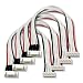 Produktbild 4x stück Premium JST-XH auf EH 5S 6Pin 20cm Balancerkabel Balancer Kabel Verlängerung Ladekabel Stecker auf Buchse 24AWG Adapterkabel für 18,5V Lipo Akku Ladegerät von Mr.Stecker Modellbau®