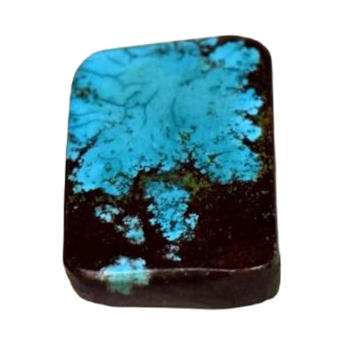 Turquoise naturelle rectangulaire haut de gamme pour création de pendentif unique