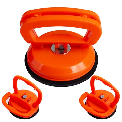 QIUZXLAN 3PCS Dent Repair Kit,Powerful Suction Cups for Repairing Car Dents,Suitable For Auto Body,Glass,Screen,Tile Lifting And Objects Moving