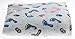 Medline MDTPB3C40FTP Kuddle-Up Flannel Baby Blankets, Baby, Footprint (Case of 72)