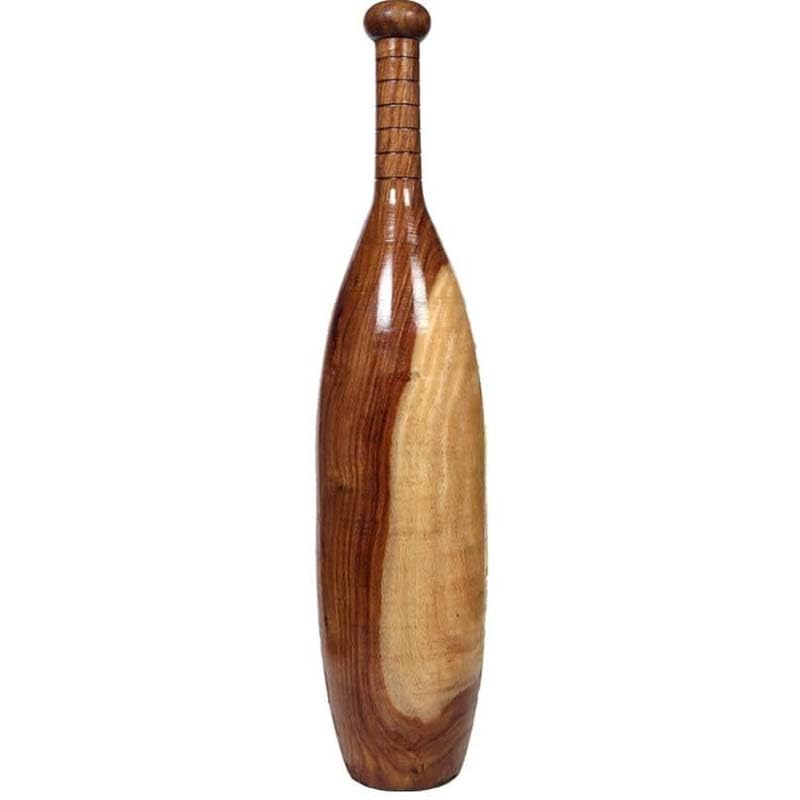 KAMSEE Wooden Mugdar for Shoulder, Arm & Core Strength, Traditional Indian Clubbell Oval Shape, Home Gym Functional Training (3, Kilograms)-image-28