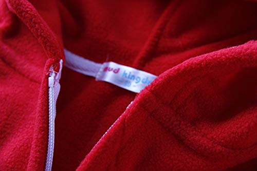 Image of Mud Kingdom Fleece Hoodies Jacket for Boys Girls Full Zipper Long Sleeve Happy Halloween