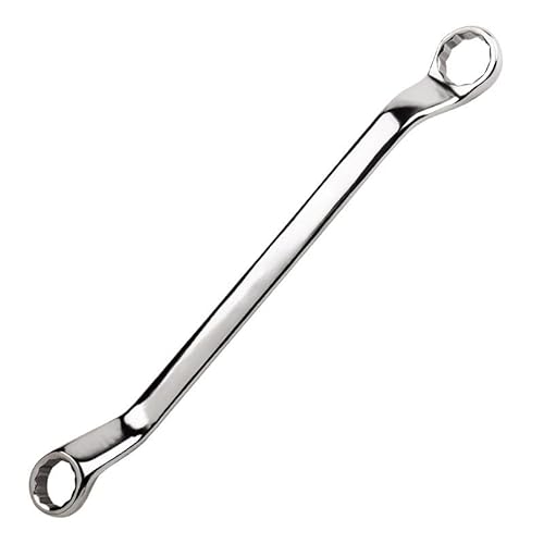 cSeao 1 Pack 8-10mm Offset Spanner, 45-Degree Double Box End Spanners Metric, CR-V Steel