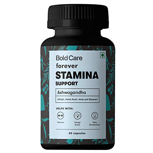 Bold Care Forever 60 Capsules – Ashwagandha & Shilajit – Stamina Booster Supplements for Men – All Natural Safed Musli, Shatavari & More Bold Care Forever 60 Capsules – Ashwagandha & Shilajit – Stamina Booster Supplements for Men – All Natural Safed Musli, Shatavari & More