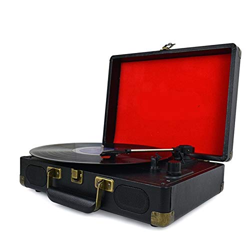 UQTE Lecteurs DVD Vintage 33/45/78 RPM Bluetooth Portable Valise Turntable Vinyle LP Record Player Aux-in Line-Out… - Les Beatles, Paul McCartney, John Lennon, RIngo Starr, George Harrison UQTE Lecteurs DVD Vintage 33/45/78 RPM Bluetooth Portable Valise Turntable Vinyle LP Record Player Aux-in Line-Out…