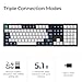 Keychron Q6 Max kabellose Custom-Tastatur, 100% ISO-DE-Layout, 2,4 GHz/Bluetooth/USB-C, Vollmetallgehäuse, programmierbar mit QMK/Launcher, für Mac/Windows, Gateron Jupiter Braun