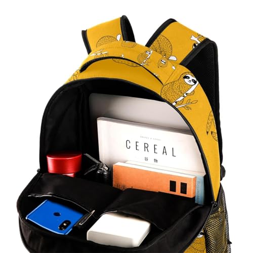 Sac à dos d'école multicolore à bretelles confortables 40cm