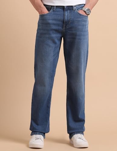 Image of U.S. Polo ASSN. Denim Jeans for Men - Relaxed Fit, Mens Jeans for Office & Regular Wear
