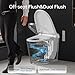 EPLO Smart Toilet Bidet with Tank Built In,Auto Open Close Lid,ADA Comfort Height,Dual Auto Flush,1000 Gram MaP Flushing Score,Heated seat,Modern Elongated One Piece Bidet Toilets Combo U8PRO