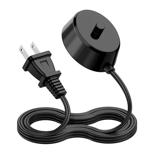 NENASEW Electric Toothbrush Charger Base Compatible with AquaSonic Black/Vibe Series Waterproof Power Adapter Replacement Charger Dock Station