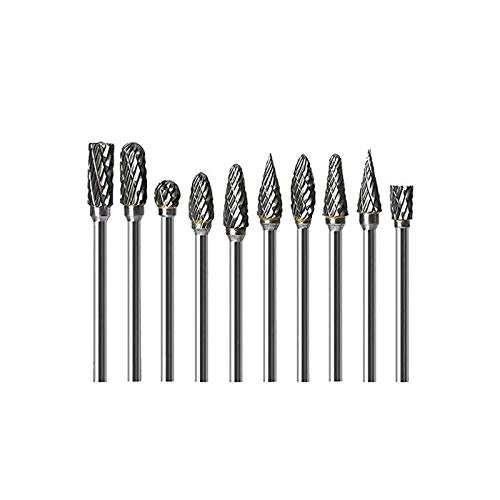 10 Piezas Fresas de Carburo de Tungsteno para Grabado y Corte miniatura 1