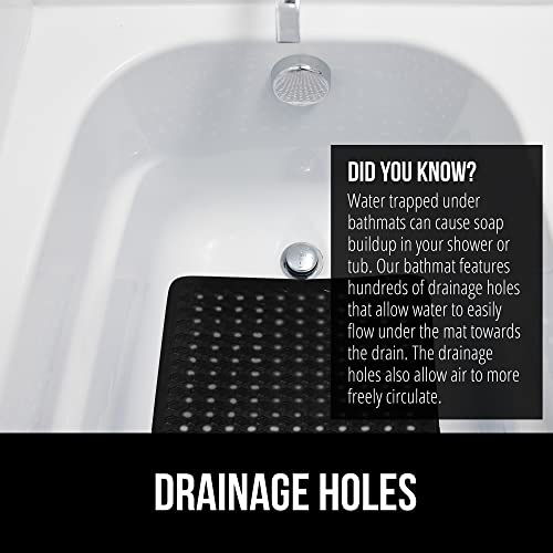 image for GORILLA GRIP Patented Bath Tub Shower Mat, Machine Washable Bathtub Fl