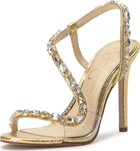 Image of Jessica Simpson Jaycin Embellished Heeled Sandals